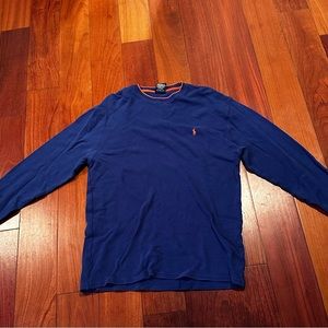 Long sleeve polo tee